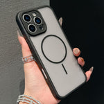 غطاء هاتف مغناطيسي بملمس تبريد للجلد، لهواتف iPhone 17 Pro Max، iPhone 17 Pro، iPhone Air، iPhone 16 Pro Max، iPhone 16 Pro، iPhone 15 Pro Max، iPhone 15 Pro، iPhone 15 Plus