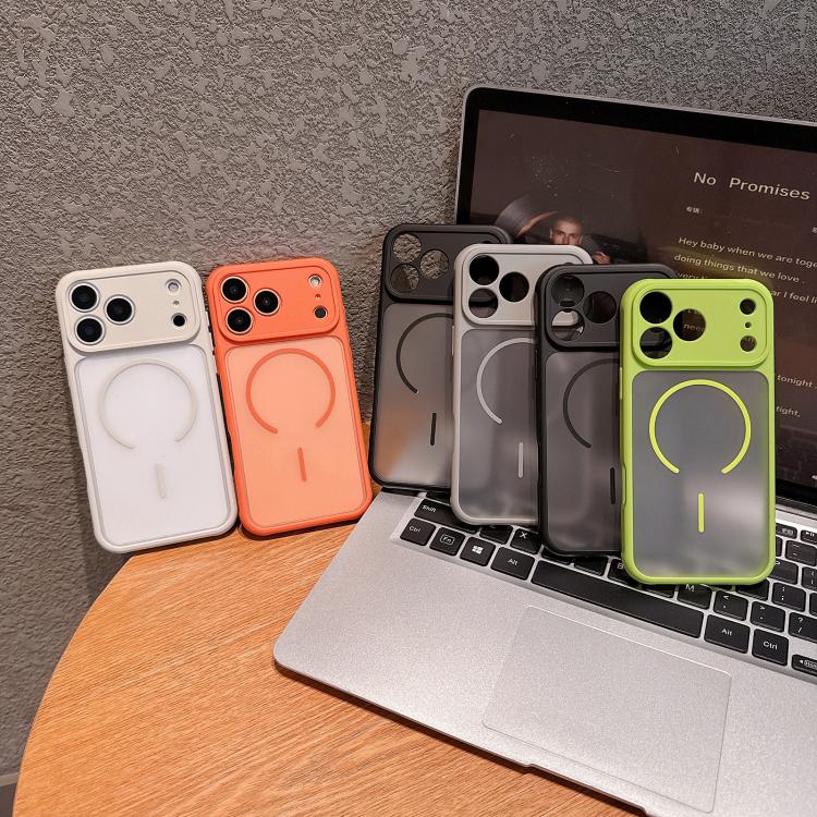 غطاء هاتف مغناطيسي بملمس تبريد للجلد، لهواتف iPhone 17 Pro Max، iPhone 17 Pro، iPhone Air، iPhone 16 Pro Max، iPhone 16 Pro، iPhone 15 Pro Max، iPhone 15 Pro، iPhone 15 Plus