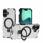غطاء هاتف مقاوم للصدمات مع حامل شبكي، لهواتف iPhone 17 Pro Max، iPhone 17 Pro، iPhone 17، iPhone Air