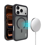 غطاء هاتف مغناطيسي مقاوم للصدمات من سلسلة imak UX-9C مصنوع من PC + TPU، لهواتف iPhone 17 Pro Max، iPhone 17 Pro