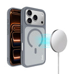 غطاء هاتف مغناطيسي مقاوم للصدمات من سلسلة imak UX-9C مصنوع من PC + TPU، لهواتف iPhone 17 Pro Max، iPhone 17 Pro