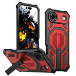 Hidden Metal Holder Magnetic Shockproof Phone Case, For iPhone 17 Pro Max, For iPhone 17 Pro, For iPhone 17, For iPhone Air, For iPhone 16 Pro Max, For iPhone 16 Pro, For iPhone 16 Plus, For iPhone 16