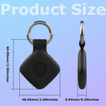 غطاء حماية سيليكون لجهاز مضاد للضياع xDfind مع حلقة مفاتيح، لجهاز Tile Mate