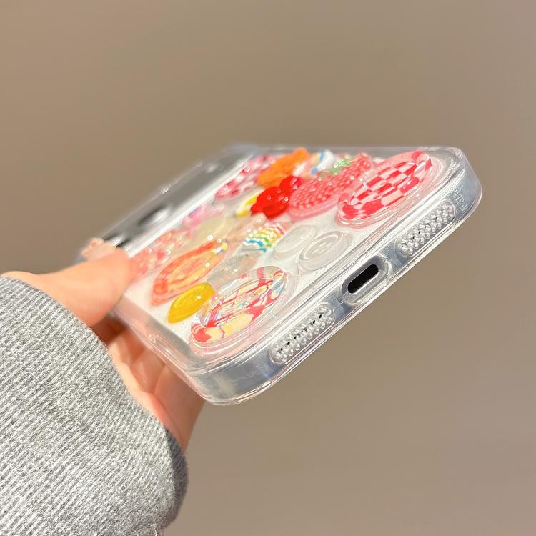 غطاء هاتف شفاف من الأكريليك بنمط ثلاثي الأبعاد من راتنج الإيبوكسي، لأجهزة iPhone 13 Pro Max، iPhone 13 Pro، iPhone 13، iPhone 12، iPhone 12 Pro Max، iPhone 12 Pro، iPhone 11