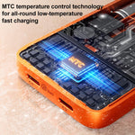 مجموعة شاحن سريع MOMAX UM79 Ultra 45W بمدخل واحد ومنفذين GaN، قابس أمريكي