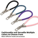 XDcase حزام معصم مضاد لفقدان الهاتف مع إبزيم معدني وحشية، الطول: 18.9 سم
