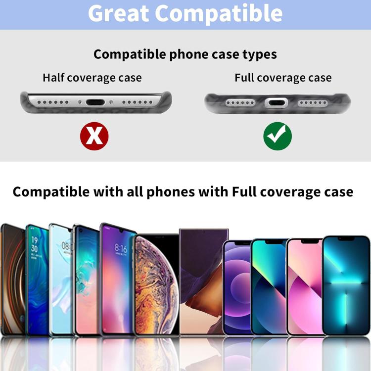 XDcase 5 قطع لاصق حزام هاتف موصل رقعة حزام الهاتف المحمول