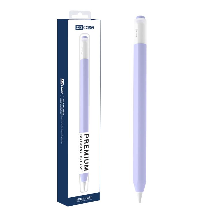 غطاء سيليكون شفاف قابل للفصل لقلم Stylus من XDcase، لأقلام Apple Pencil USB-C / 3