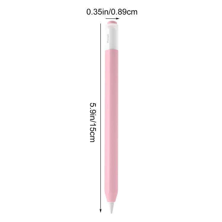 غطاء سيليكون شفاف قابل للفصل لقلم Stylus من XDcase، لأقلام Apple Pencil USB-C / 3