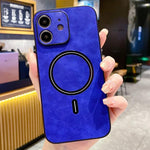 غطاء هاتف مغناطيسي من الجلد الصناعي بنمط جلد الحمل، لهواتف iPhone 14 Pro Max، iPhone 13 Pro Max، iPhone 13 Pro، iPhone 13، iPhone 12، iPhone 12 Pro Max، iPhone 12 Pro، iPhone 11 Pro Max