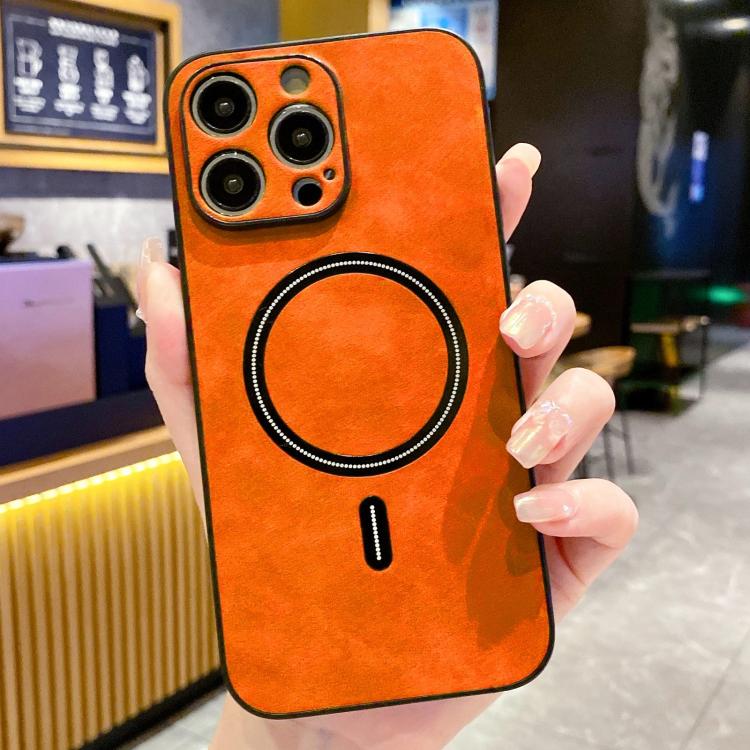 غطاء هاتف مغناطيسي من الجلد الصناعي بنمط جلد الحمل، لهواتف iPhone 14 Pro Max، iPhone 13 Pro Max، iPhone 13 Pro، iPhone 13، iPhone 12، iPhone 12 Pro Max، iPhone 12 Pro، iPhone 11 Pro Max