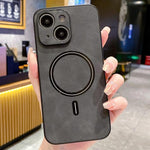غطاء هاتف مغناطيسي من الجلد الصناعي بنمط جلد الحمل، لهواتف iPhone 14 Pro Max، iPhone 13 Pro Max، iPhone 13 Pro، iPhone 13، iPhone 12، iPhone 12 Pro Max، iPhone 12 Pro، iPhone 11 Pro Max