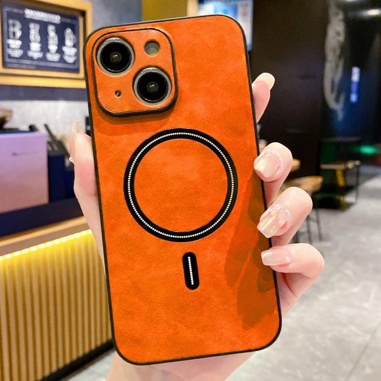 غطاء هاتف مغناطيسي من الجلد الصناعي بنمط جلد الحمل، لهواتف iPhone 14 Pro Max، iPhone 13 Pro Max، iPhone 13 Pro، iPhone 13، iPhone 12، iPhone 12 Pro Max، iPhone 12 Pro، iPhone 11 Pro Max