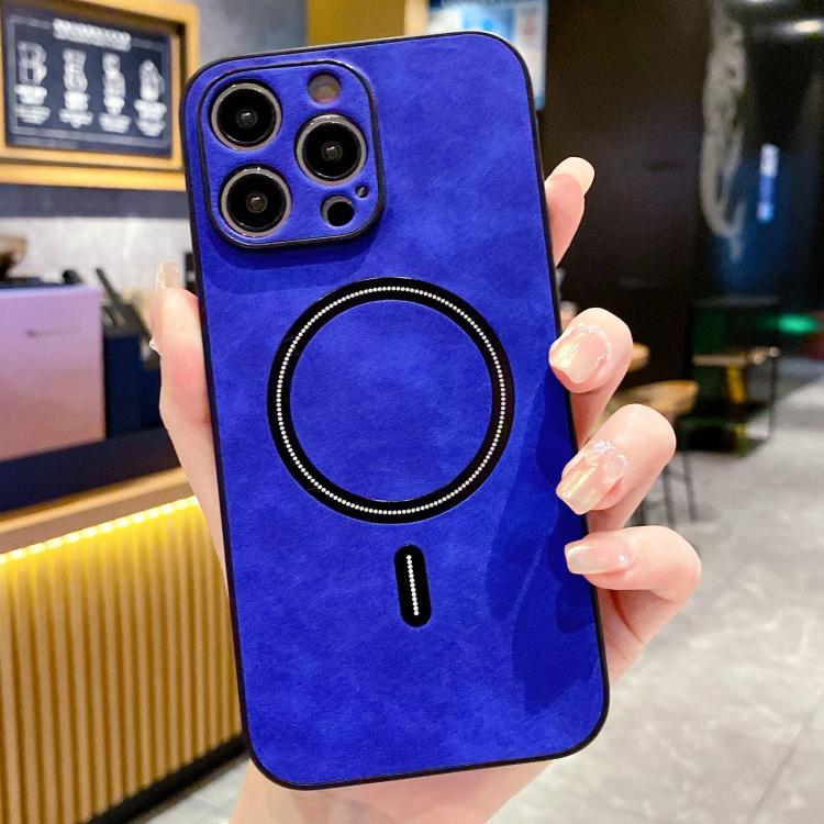 غطاء هاتف مغناطيسي من الجلد الصناعي بنمط جلد الحمل، لهواتف iPhone 14 Pro Max، iPhone 13 Pro Max، iPhone 13 Pro، iPhone 13، iPhone 12، iPhone 12 Pro Max، iPhone 12 Pro، iPhone 11 Pro Max