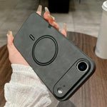 غطاء هاتف مغناطيسي من الجلد الصناعي بنمط جلد الحمل، لهواتف iPhone 17e / 16e، iPhone 17 Pro Max، iPhone 17 Pro، iPhone 17، iPhone Air، iPhone 16 Pro Max، iPhone 16 Pro، iPhone 16 Plus