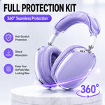 XDcase 3 in 1 TPU Headset Protective Case, For Apple AirPods Max / Max 2