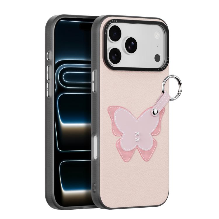 غطاء هاتف من سلسلة DUX DUCIS LUVY مع حلقة إصبع، لهواتف iPhone 17 Pro Max، iPhone 17 Pro، iPhone 17
