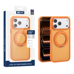 غطاء هاتف مغناطيسي مع حامل دوار YADUN من XDcase، لهواتف iPhone 17 Pro Max، iPhone 17 Pro