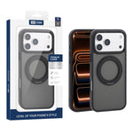 غطاء هاتف مغناطيسي مع حامل دوار YADUN من XDcase، لهواتف iPhone 17 Pro Max، iPhone 17 Pro
