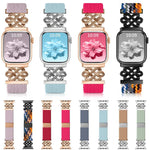 xDfind Chinese Knot Nylon Rainbow Braided Magnetic Buckle Watch Band, For Apple Watch 42 / 44 / 45 / 46 / 49mm, For Apple Watch 38 / 40 / 41 / S11 42mm