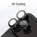 XDcase 5pcs AF + AR Hawkeye Camera Lens Protector with Alignment Tool, For iPhone 17 Pro Max, For iPhone 17 Pro