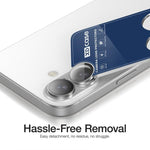 5 قطع من واقي عدسة الكاميرا Hawkeye مع طلاء مضاد للانعكاس وأداة محاذاة من XDcase، لهواتف iPhone 17