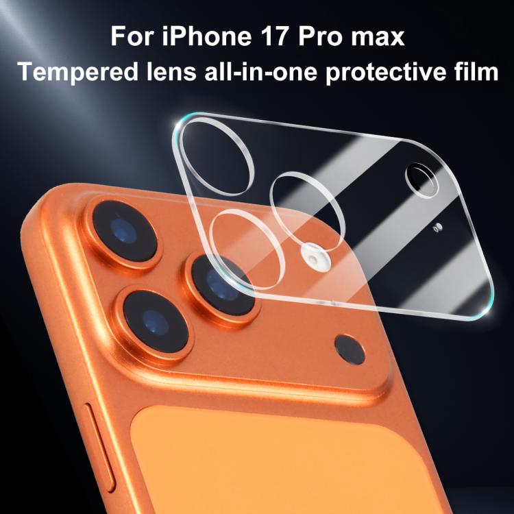 5 قطع من فيلم زجاج مقسى شفاف مدمج للكاميرا من XDcase، لهواتف iPhone 17 Pro Max، iPhone 17 Pro، iPhone 17، iPhone Air
