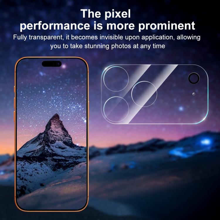 5 قطع من فيلم زجاج مقسى شفاف مدمج للكاميرا من XDcase، لهواتف iPhone 17 Pro Max، iPhone 17 Pro، iPhone 17، iPhone Air
