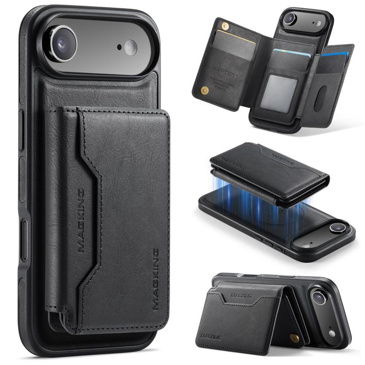 حافظة بطاقات MAGKING K3 Series MagSafe RFID K3 Pro قابلة للفصل لهواتف iPhone 17 Pro Max، iPhone 17 Pro، iPhone Air