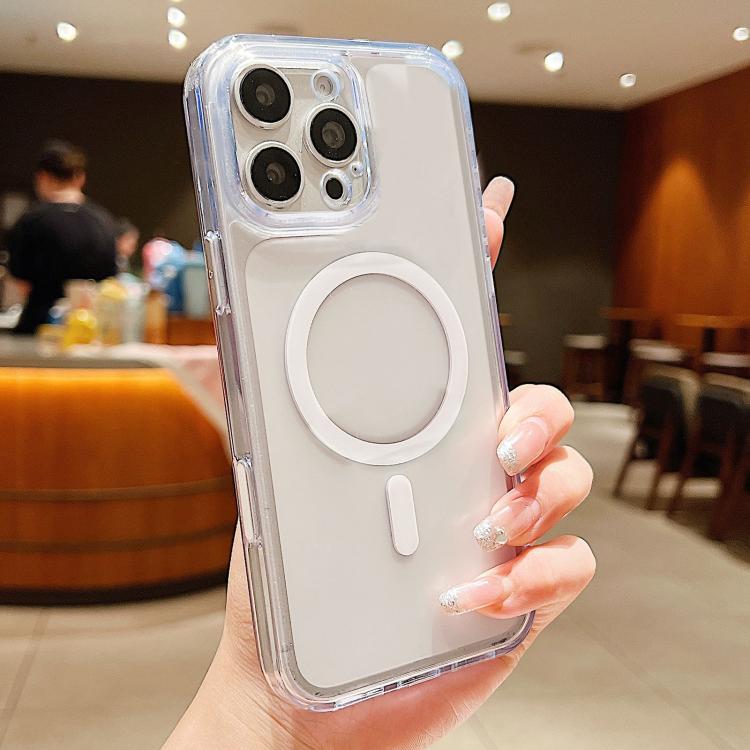 غطاء هاتف مغناطيسي هجين من PC مع TPU مطفي ومفتاح استشعار AI، لهواتف iPhone 17 Pro Max، iPhone 17 Pro، iPhone 17، iPhone Air، iPhone 16 Pro Max، iPhone 16 Pro، iPhone 16