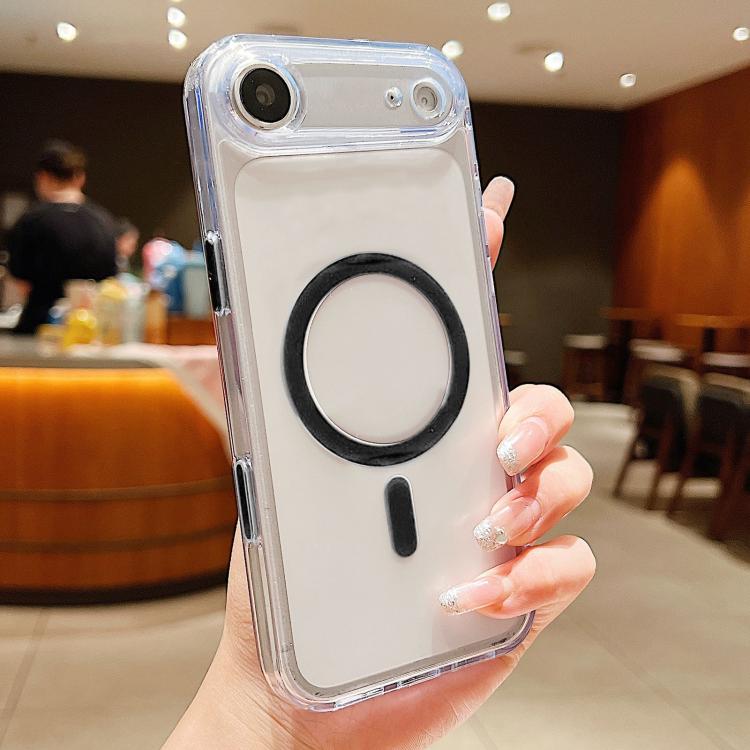 غطاء هاتف مغناطيسي هجين من PC مع TPU مطفي ومفتاح استشعار AI، لهواتف iPhone 17 Pro Max، iPhone 17 Pro، iPhone 17، iPhone Air، iPhone 16 Pro Max، iPhone 16 Pro، iPhone 16