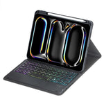 360-degree Rotation Backlight Bluetooth Keyboard Leather Tablet Case with Touchpad, For iPad Pro 11 2025 / 2024, For iPad 2025 / 2022, For iPad Air 11 2025 / iPad Pro 11 2022, For iPad 10.2 2021 / 2019 / iPad Air 3