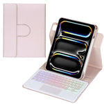 360-degree Rotation Backlight Bluetooth Keyboard Leather Tablet Case with Touchpad, For iPad Pro 11 2025 / 2024, For iPad 2025 / 2022, For iPad Air 11 2025 / iPad Pro 11 2022, For iPad 10.2 2021 / 2019 / iPad Air 3