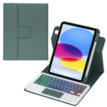 360-degree Rotation Backlight Bluetooth Keyboard Leather Tablet Case with Touchpad, For iPad Pro 11 2025 / 2024, For iPad 2025 / 2022, For iPad Air 11 2025 / iPad Pro 11 2022, For iPad 10.2 2021 / 2019 / iPad Air 3