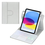 360-degree Rotation Backlight Bluetooth Keyboard Leather Tablet Case with Touchpad, For iPad Pro 11 2025 / 2024, For iPad 2025 / 2022, For iPad Air 11 2025 / iPad Pro 11 2022, For iPad 10.2 2021 / 2019 / iPad Air 3