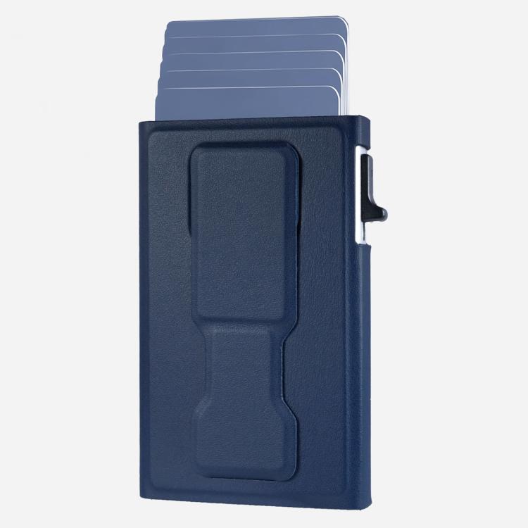 حامل هاتف محمول مغناطيسي أوتوماتيكي مع فتح تلقائي وفتحات لبطاقات RFID