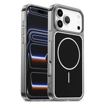 غطاء هاتف مغناطيسي هجين من PC وTPU بلون Color Shield، لهاتف iPhone 17 Pro Max، iPhone 17 Pro