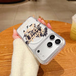 غطاء هاتف كامل من الأكريليك المغناطيسي بطبعة سنة الحصان مع حبل معلق، لهواتف iPhone 13، iPhone 12، iPhone 12 Pro Max، iPhone 12 Pro