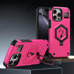 حافظة هاتف بمقياس وزن مغناطيسي بدرع سداسي، لهواتف iPhone 16، iPhone 15 Pro Max، iPhone 15 Pro، iPhone 15 Plus، iPhone 15، iPhone 14 Plus