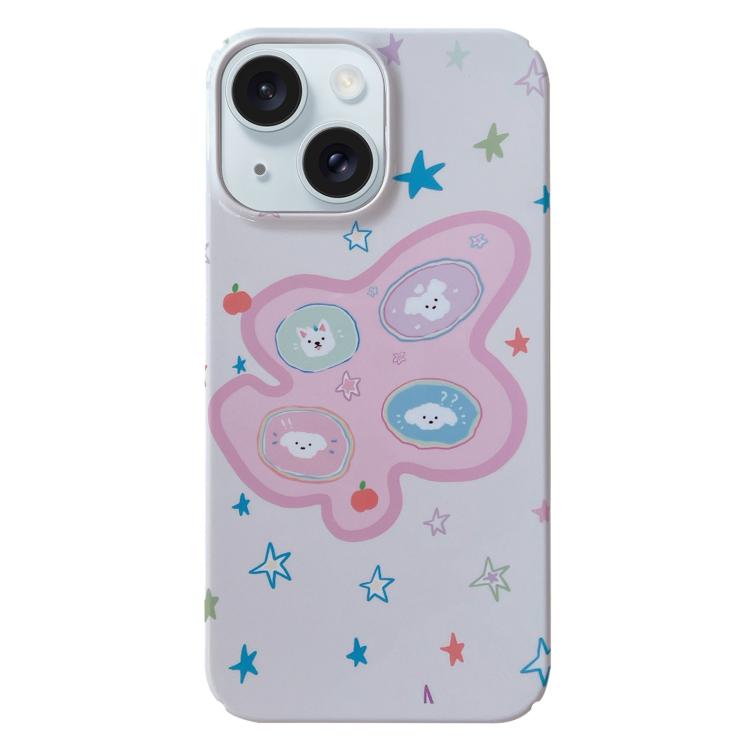غطاء هاتف بنمط مطلي من مادة PC، لهاتف iPhone 17