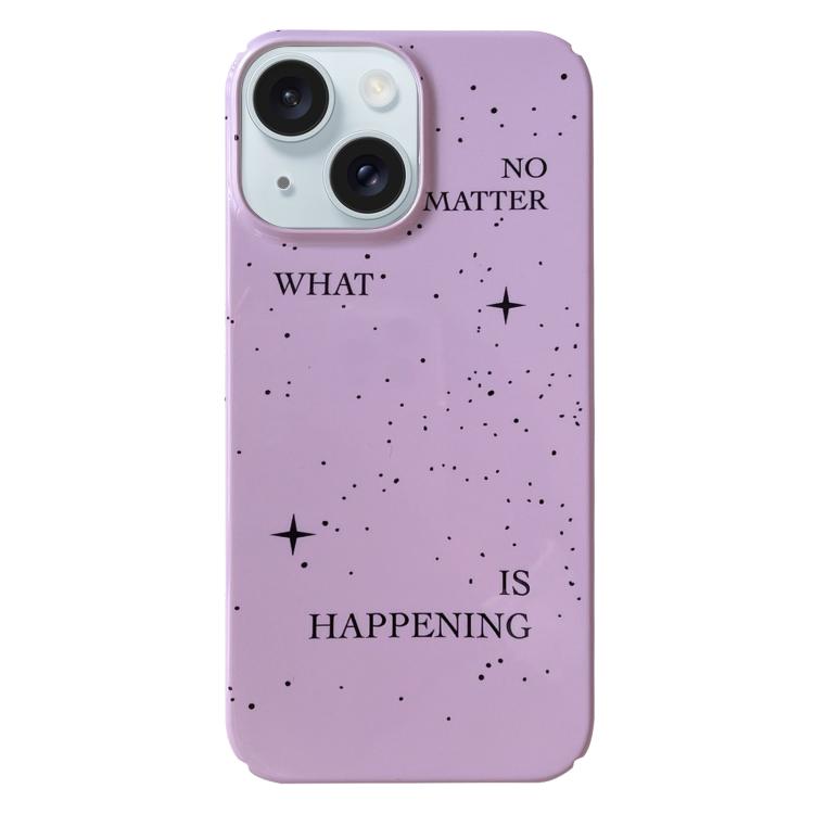 غطاء هاتف بنمط مطلي من مادة PC، لهاتف iPhone 17