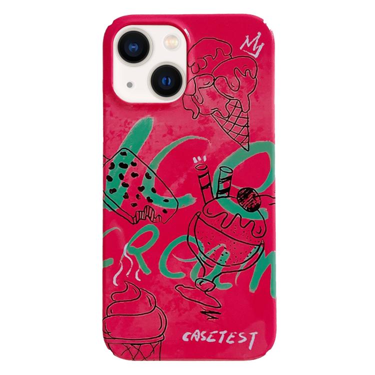 Painted Pattern PC Phone Case, For iPhone 16 Plus