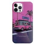 Painted Pattern PC Phone Case, For iPhone 16 Pro