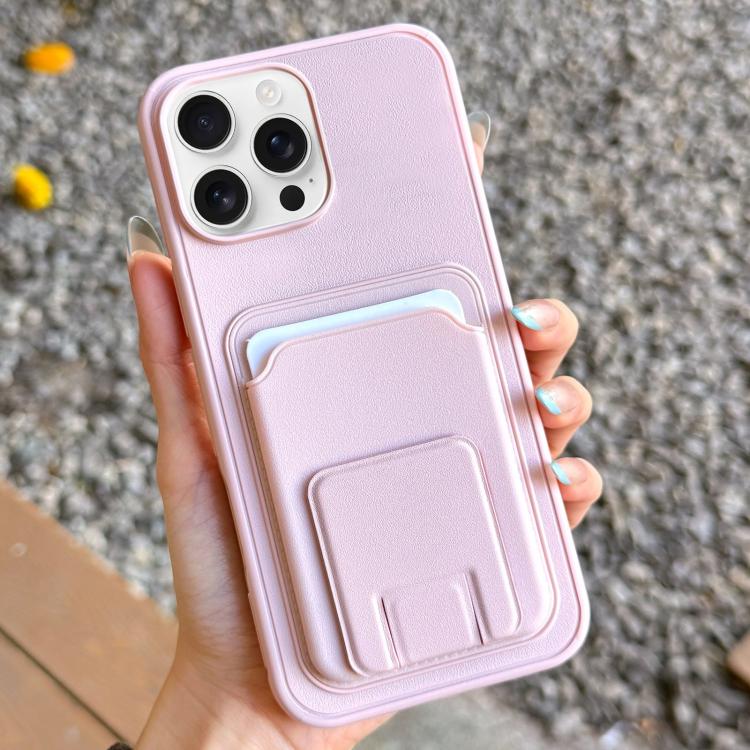 حافظة هاتف بحامل بطاقة قابلة للطي مربعة، لهواتف iPhone 16 Plus، iPhone 16، iPhone 15 Pro Max، iPhone 15 Pro، iPhone 15 Plus، iPhone 15