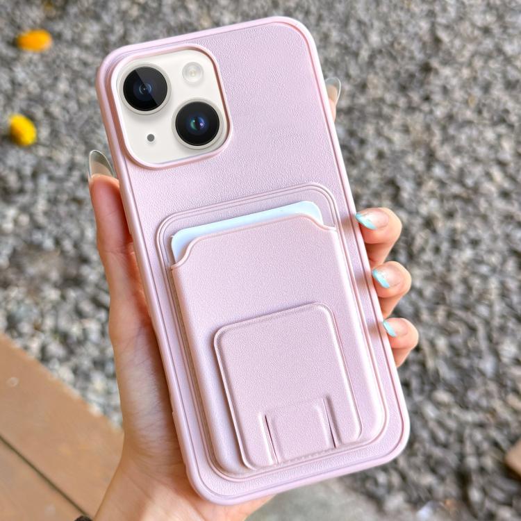 حافظة هاتف بحامل بطاقة قابلة للطي مربعة، لهواتف iPhone 16 Plus، iPhone 16، iPhone 15 Pro Max، iPhone 15 Pro، iPhone 15 Plus، iPhone 15