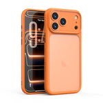 حافظة هاتف شفافة مقاومة للصدمات من PC مع فتحات دقيقة، لهواتف iPhone 17 Pro Max، iPhone 17 Pro