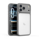 حافظة هاتف شفافة مقاومة للصدمات من PC مع فتحات دقيقة، لهواتف iPhone 17 Pro Max، iPhone 17 Pro