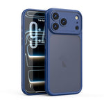 حافظة هاتف شفافة مقاومة للصدمات من PC مع فتحات دقيقة، لهواتف iPhone 17 Pro Max، iPhone 17 Pro