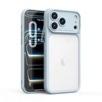 حافظة هاتف شفافة مقاومة للصدمات من PC مع فتحات دقيقة، لهواتف iPhone 17 Pro Max، iPhone 17 Pro