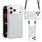 حافظة هاتف مغناطيسية مقاومة للصدمات بأربع فتحات من XDcase، بدون حزام معصم، لهواتف iPhone 17 Pro Max، iPhone 17 Pro